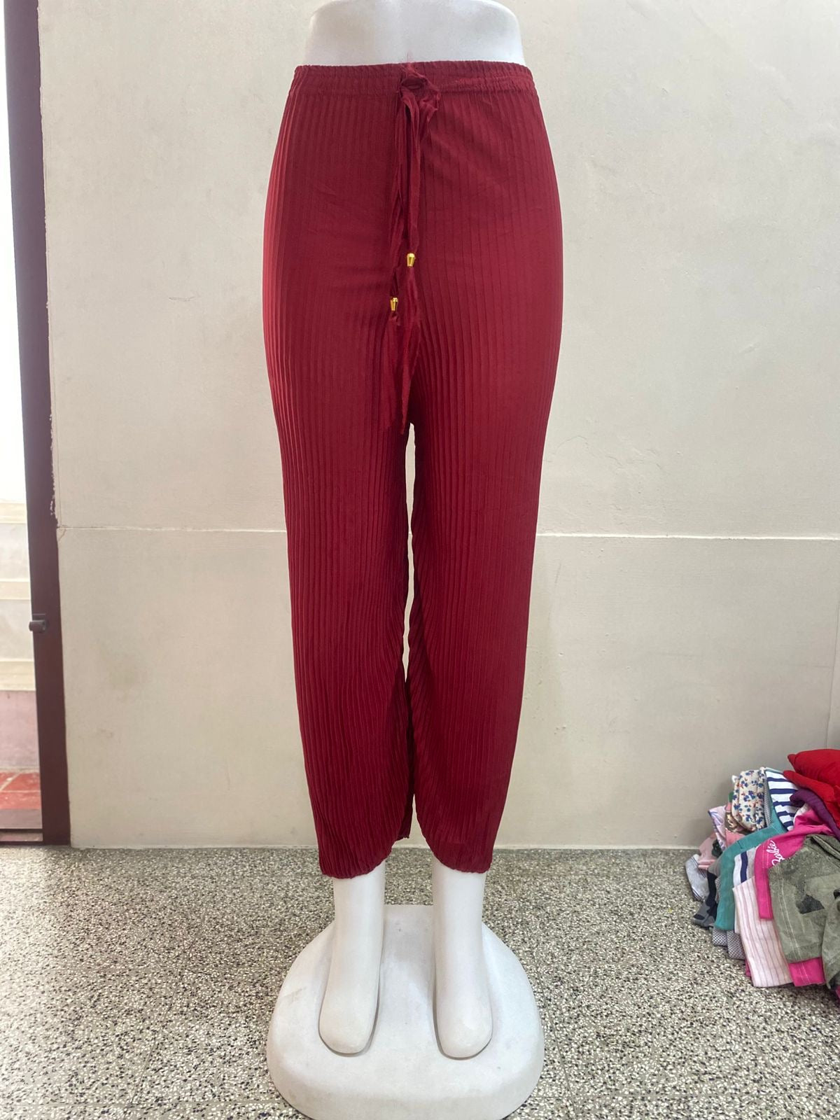 OFFER PALAZZO- MAROON