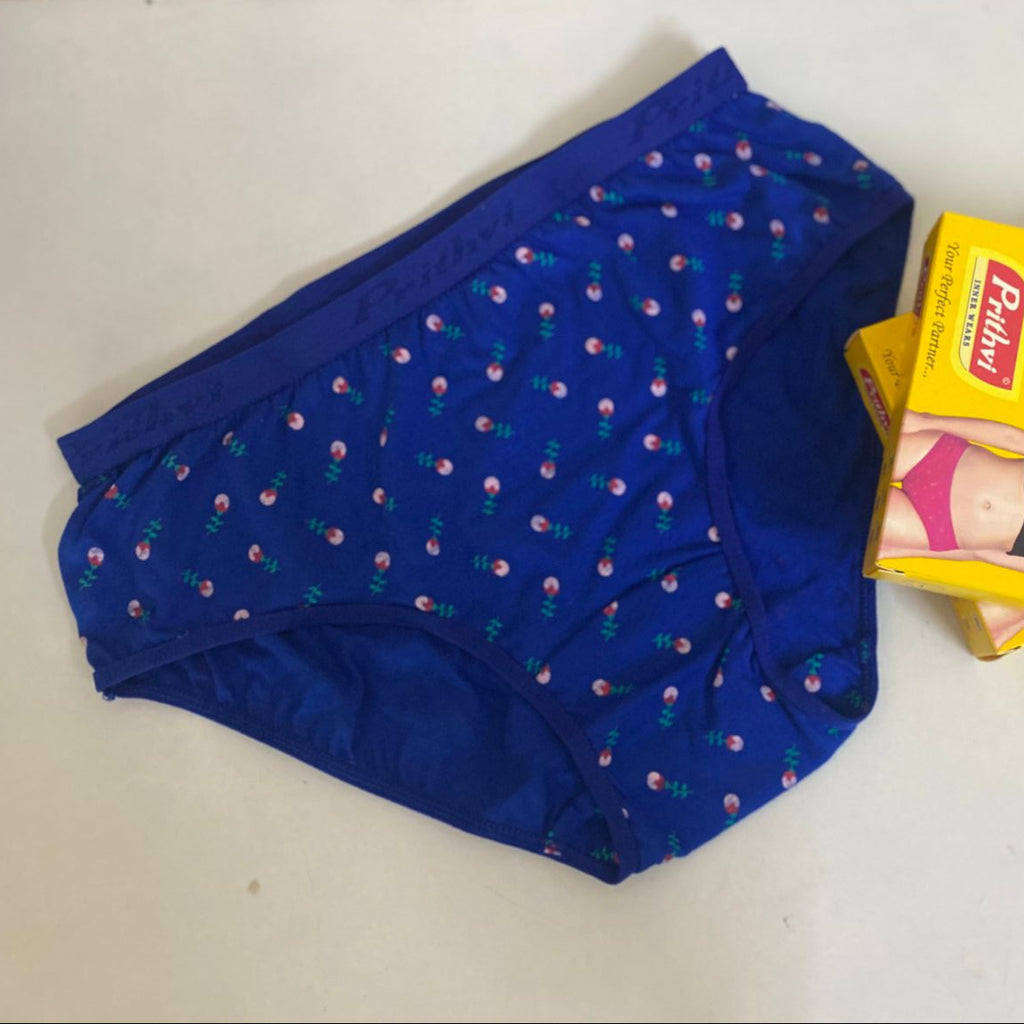 PRITHVI VINA PRINT PANTIES-RANDOM COLOURS ONLY