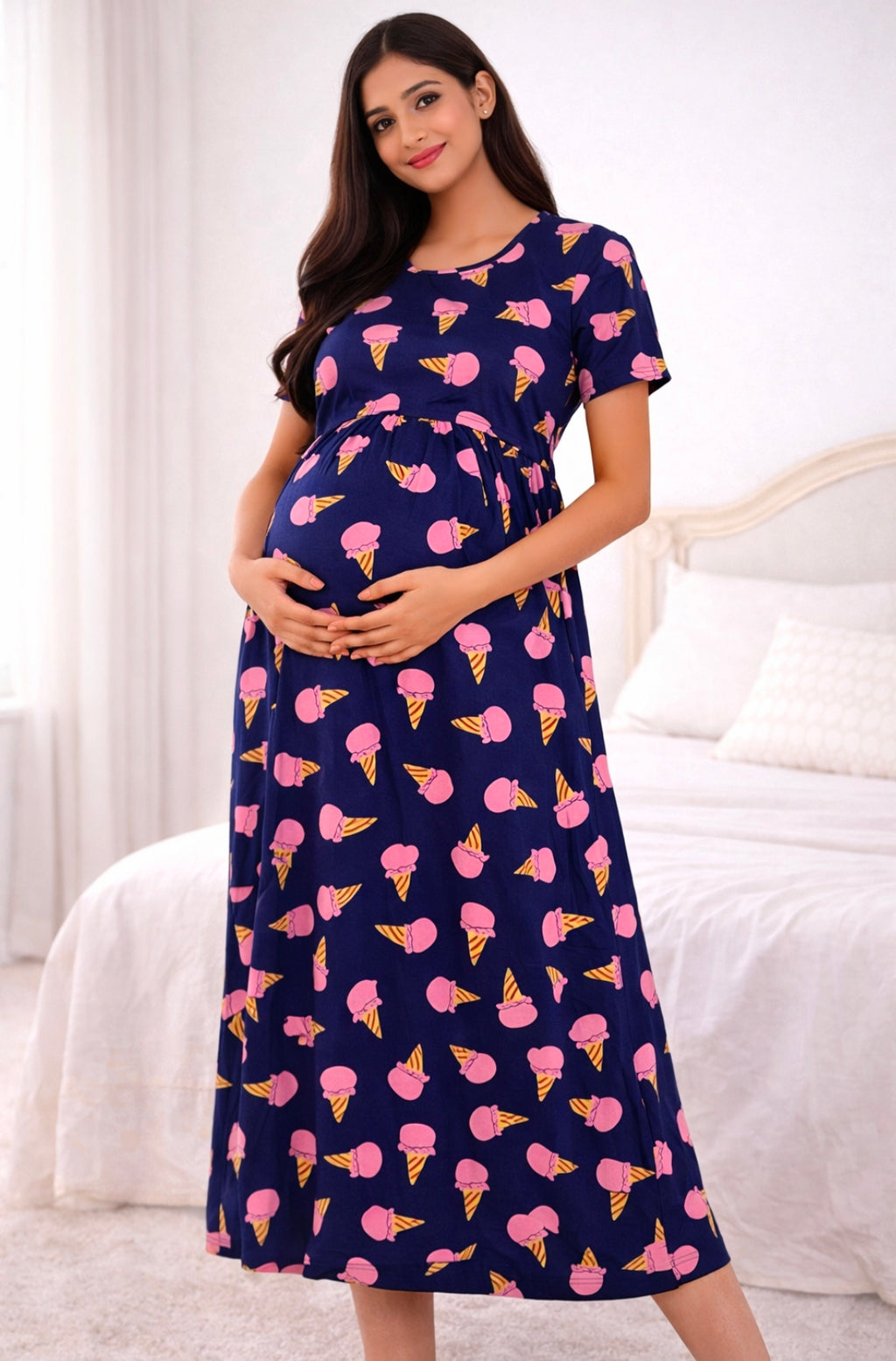MATERNITY WEAR -7 NAVY BLUE