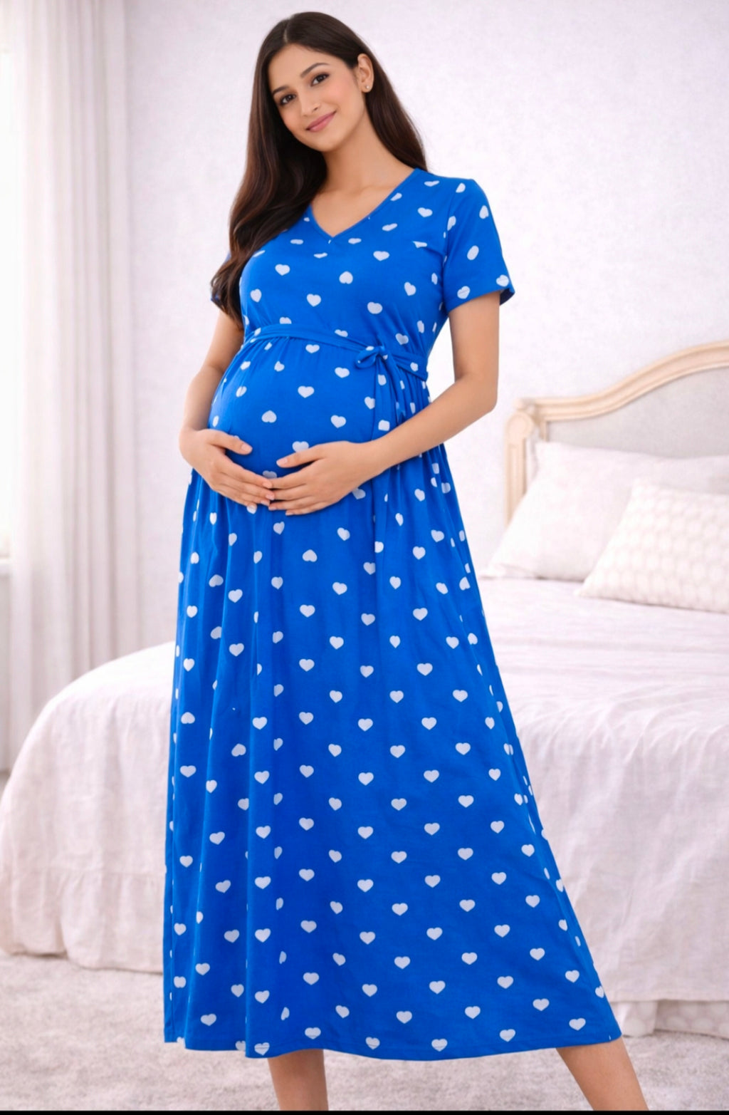 MATERNITY WEAR -4 BLUE HEART