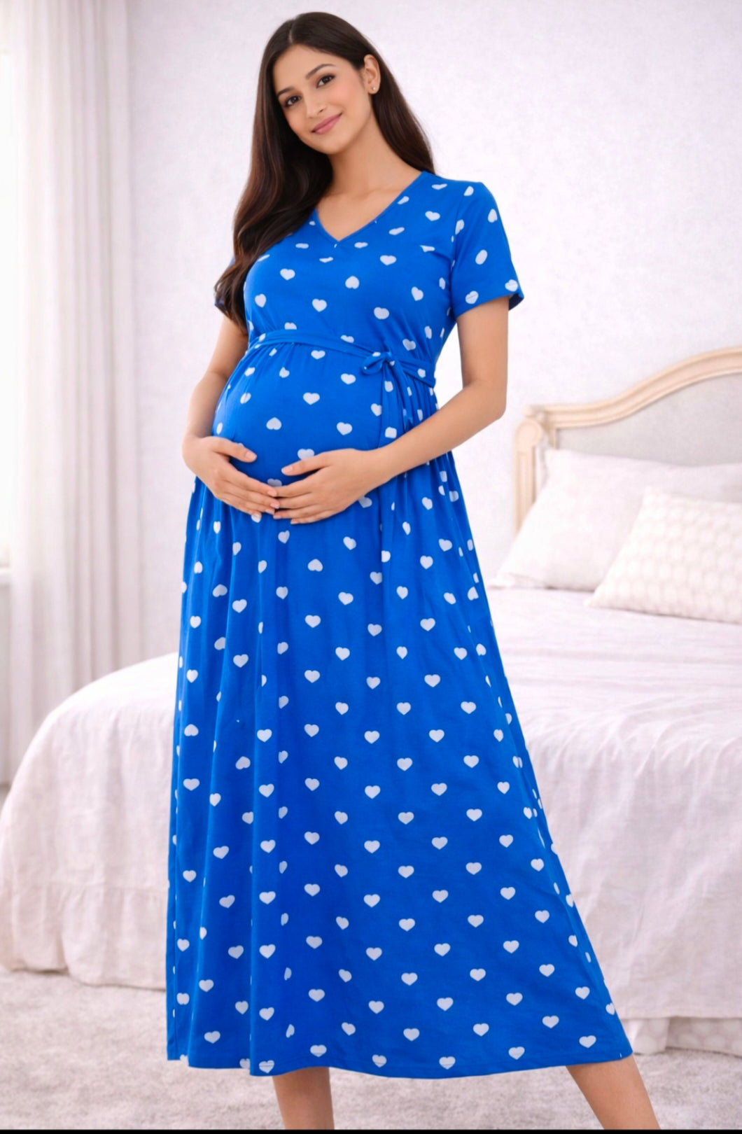 MATERNITY WEAR -4 BLUE HEART