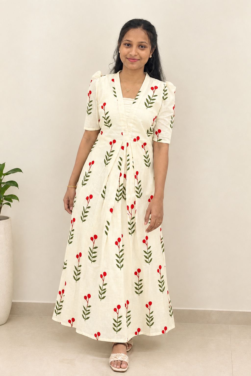 RED BLOSSOM MAXI