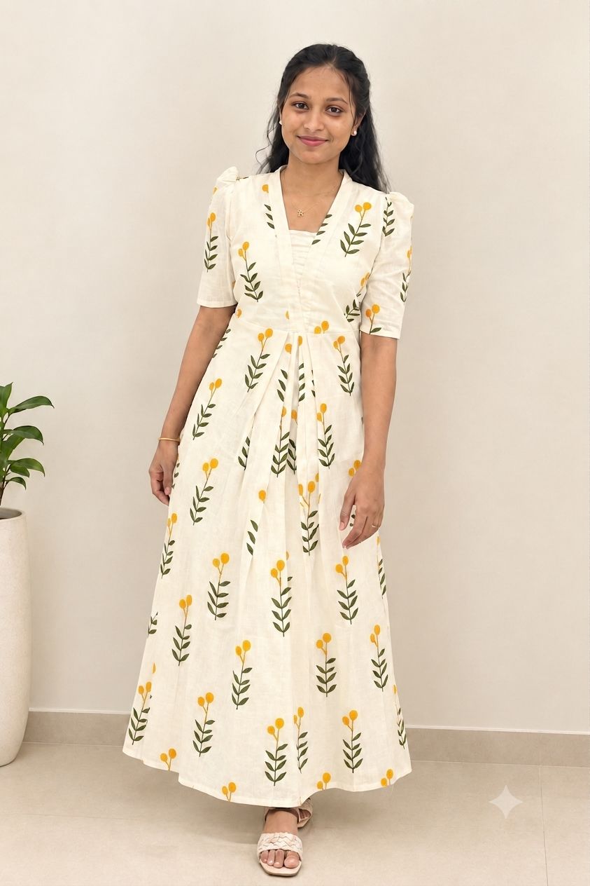 YELLOW BLOSSOM MAXI