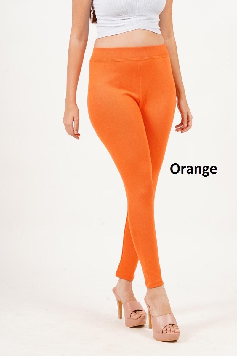 PLAIN JEGGINGS- ORANGE