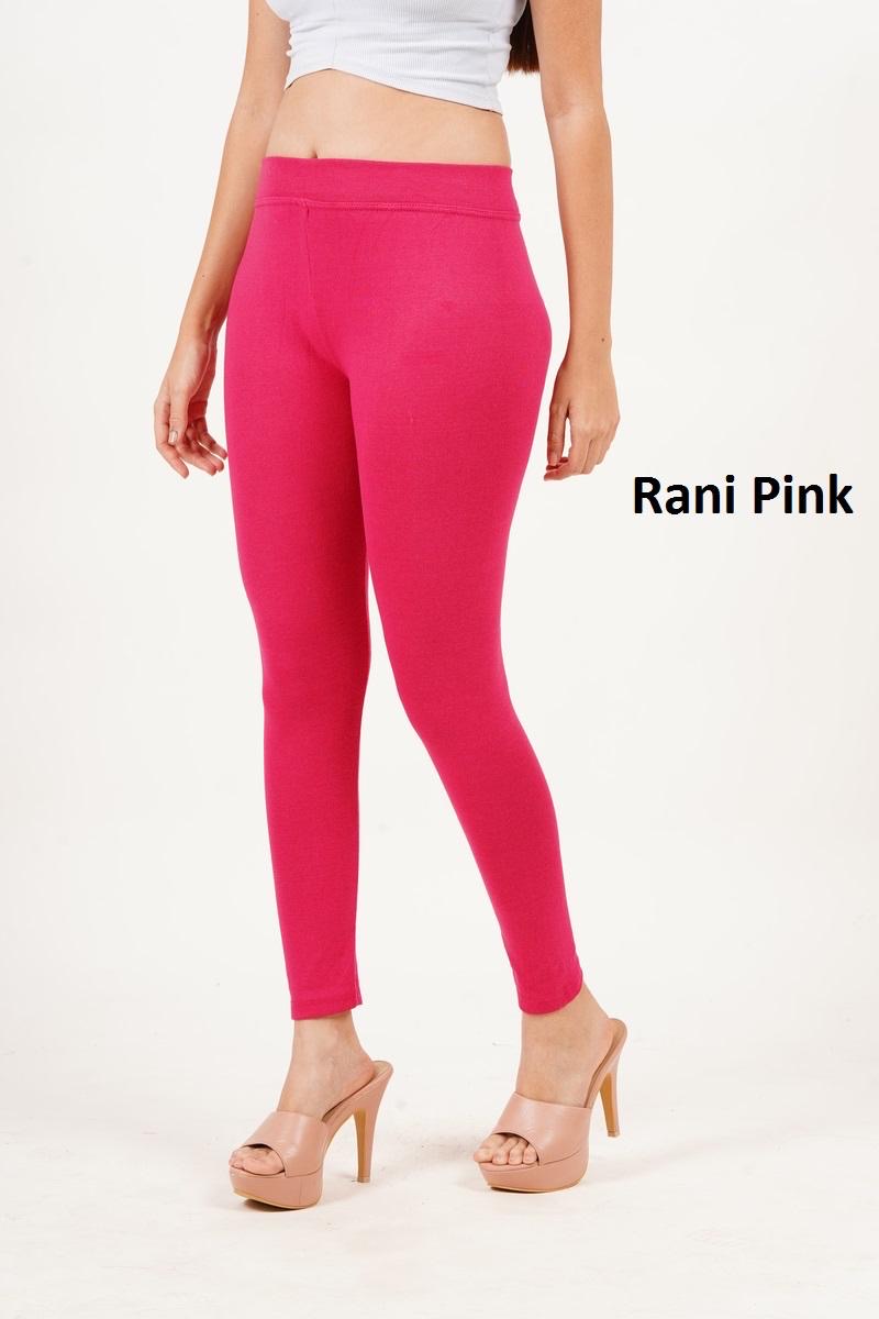 PLAIN JEGGINGS - RAIN PINK