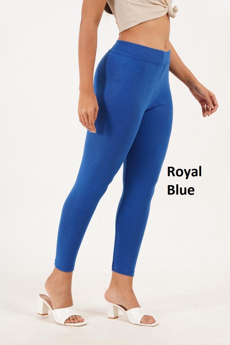PLAIN JEGGINGS- ROYAL BLUE